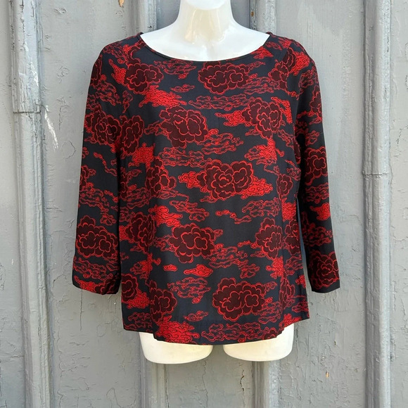 Dries Van Noten  Chinoiserie Blouse, size 36 - Picture 1 of 9